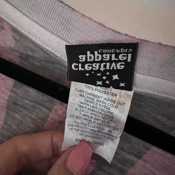 Arkansas Razorbacks Shirt Womens Hogs Short Sleeve All Over Print Size Large - Picture 4 of 6